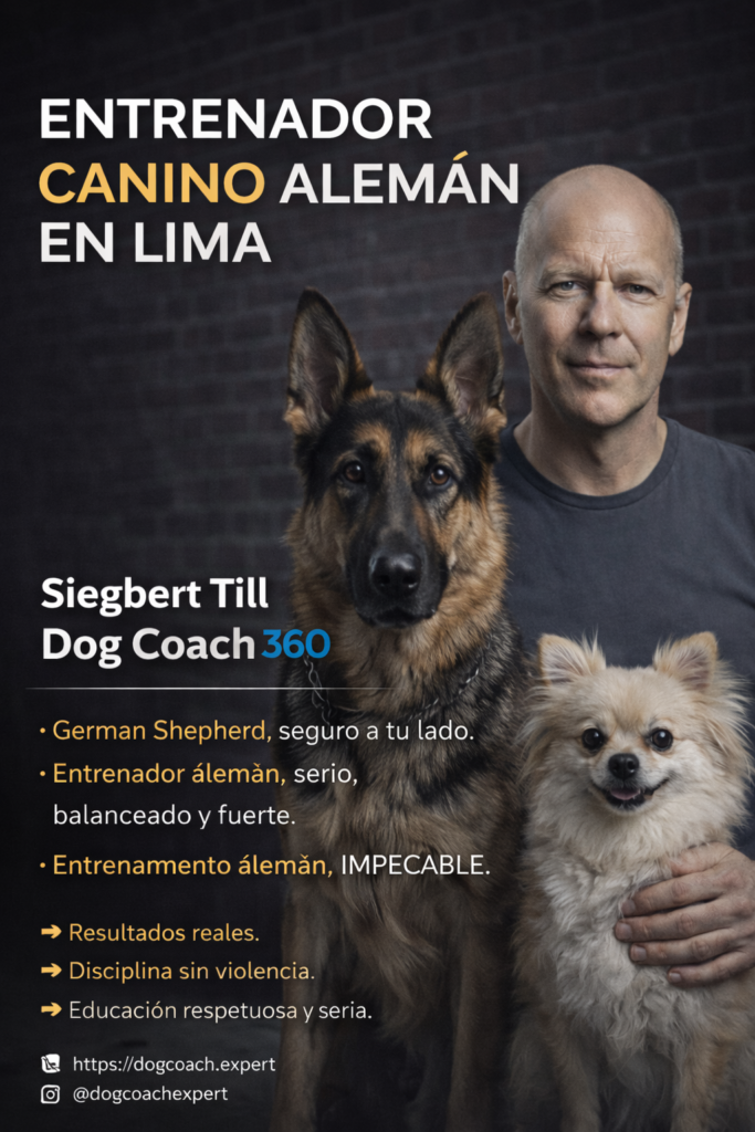 SIEGBERT TILL Entrenador Canino Alemán en Lima